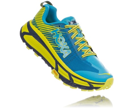 Sapatilhas Hoka One One EVO Mafate 2 Portugal - Sapatilhas Trail Mulher Azuis - OJHVBZ-102